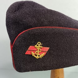 CALOT D'UN CAPORAL DE L'INFANTERIE COLONIALE ARMEE DE LIBERATION 1944 1945 2 ème DB 1 ère ARMEE FFL TAILLE 55
